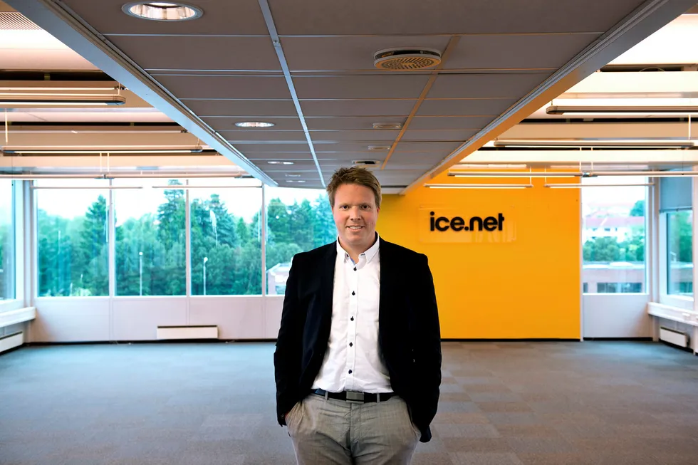 Administrerende direktør Eivind Helgaker i Ice.net. Foto: Per Ståle Bugjerde