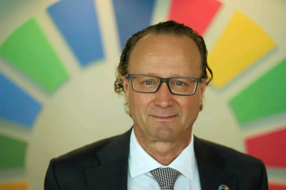 Climate solutions: Jan Erik Saugestad, chief executive of Storebrand