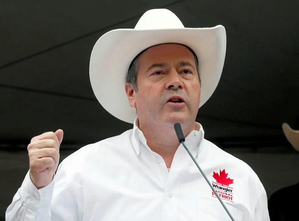 Changes: the provincial government in Alberta is led by Premier Jason Kenney