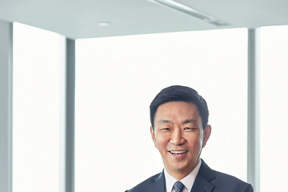 Positive outlook: Keppel chief executive Loh Chin Hua