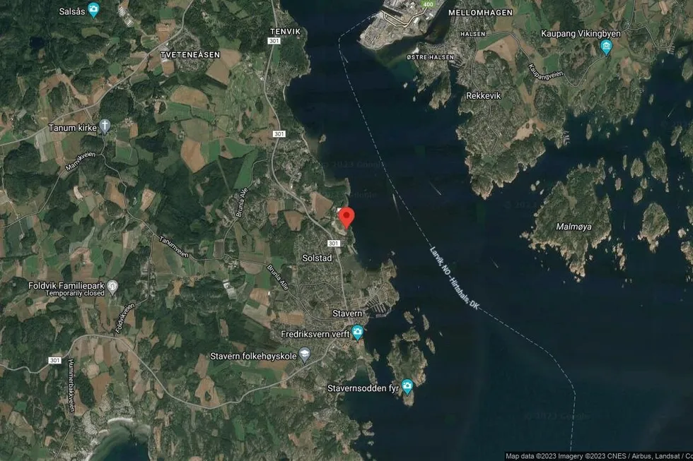 Området rundt Agnespassasjen 76, Larvik, Telemark og Vestfold