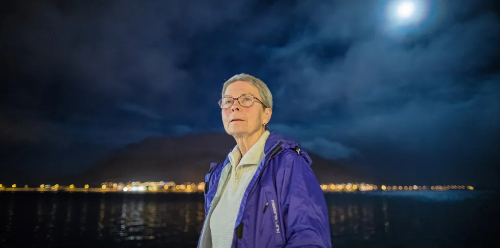 Wenche Cumming, tidligere leder i Oljefritt Lofoten, Vesterålen og Senja.