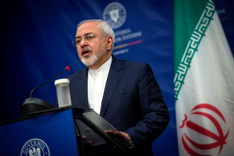Irans utenriksminister Mohammad Javad Zarif. Foto: DANIEL MIHAILESCU/Afp/NTB scanpix