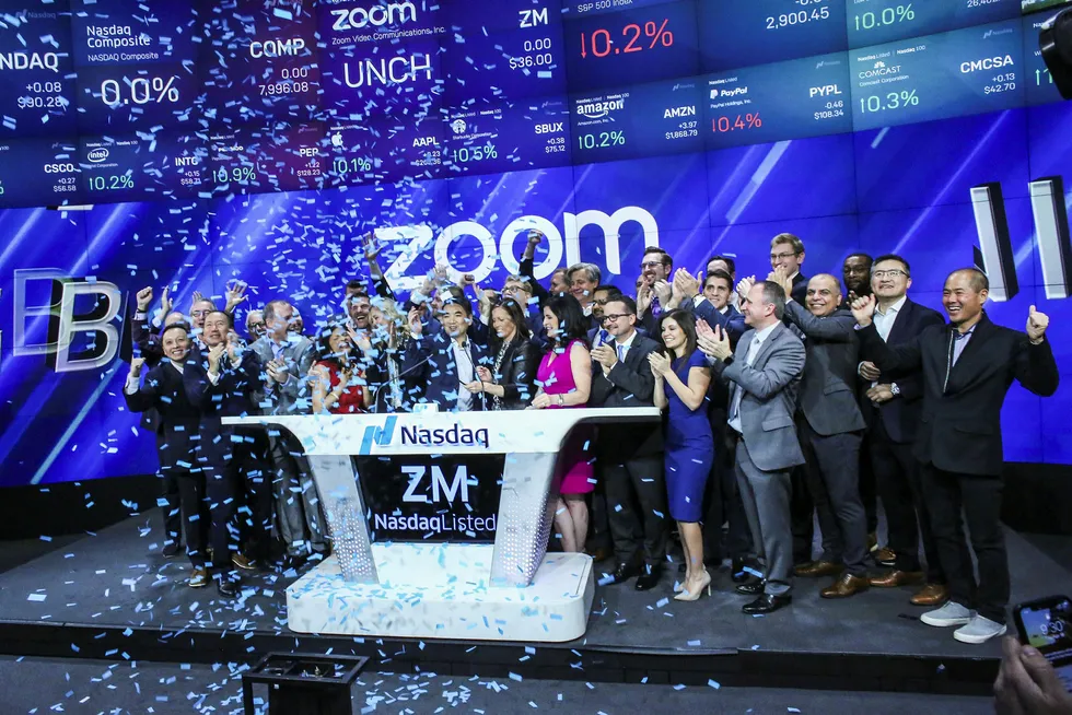 Videoselskapet Zoom ble børsnotert på Nasdaq 18. april. Selskapet har opplevd en voldsom viralvekst for sine betalte produkter, skrive Are Traasdahl.