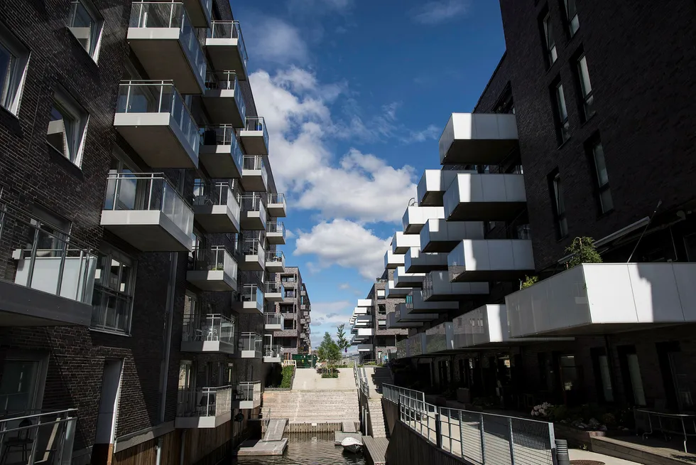 Boligprisene i Oslo har nå falt i fem måneder på rad. Tilbudet av boliger er nå fire ganger større enn på samme tid i fjor. Foto: Gunnar Blöndal