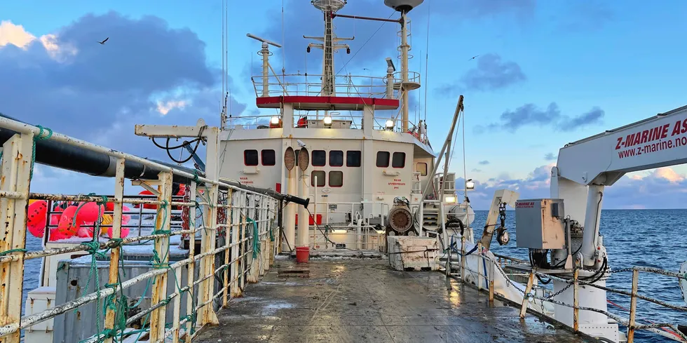 Den 50,4 meter lange «Arctic Opilio» er eid av Maniitsoq AS i Tromsø