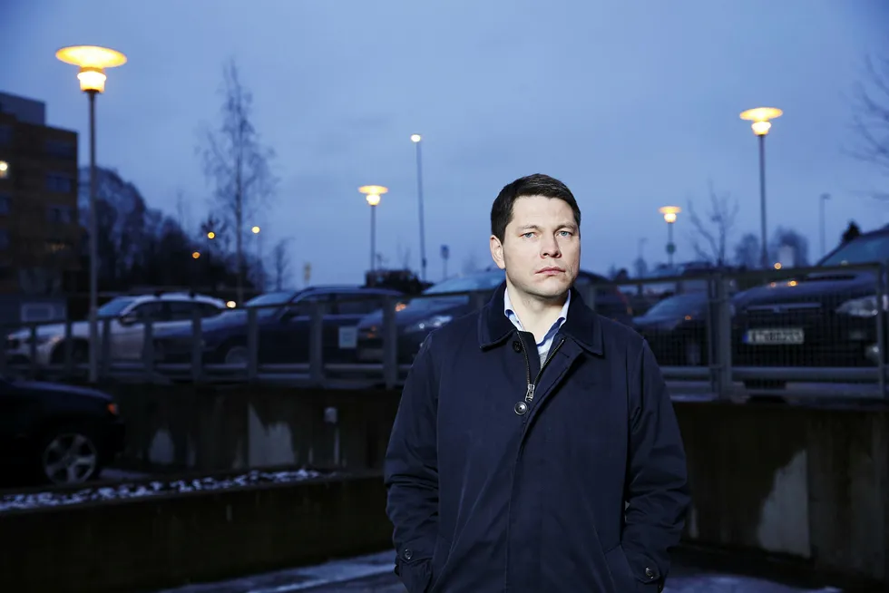 Sven Børre Larsen, finansdirektør i TGS. Foto: Fredrik Bjerknes
