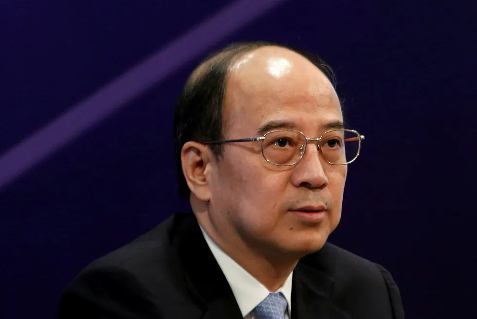 New appointment: Dai Houliang has taken over as Sinopec's chairman