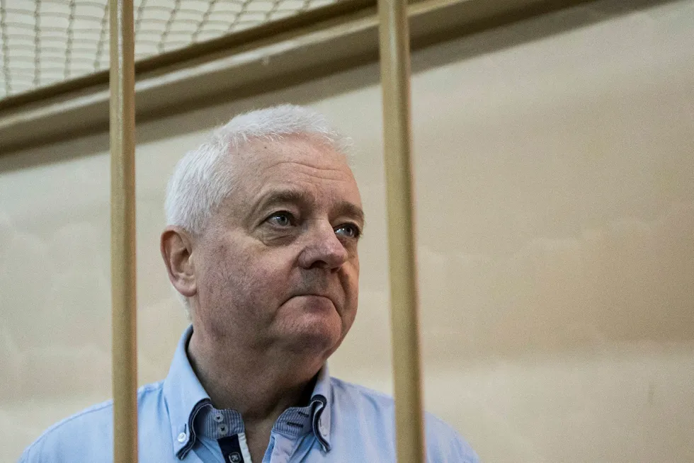 Frode Berg må belage seg på mange nye måneder i russisk fengsel. Foto: Pavel Golovkin/AP photo/NTB Scanpix