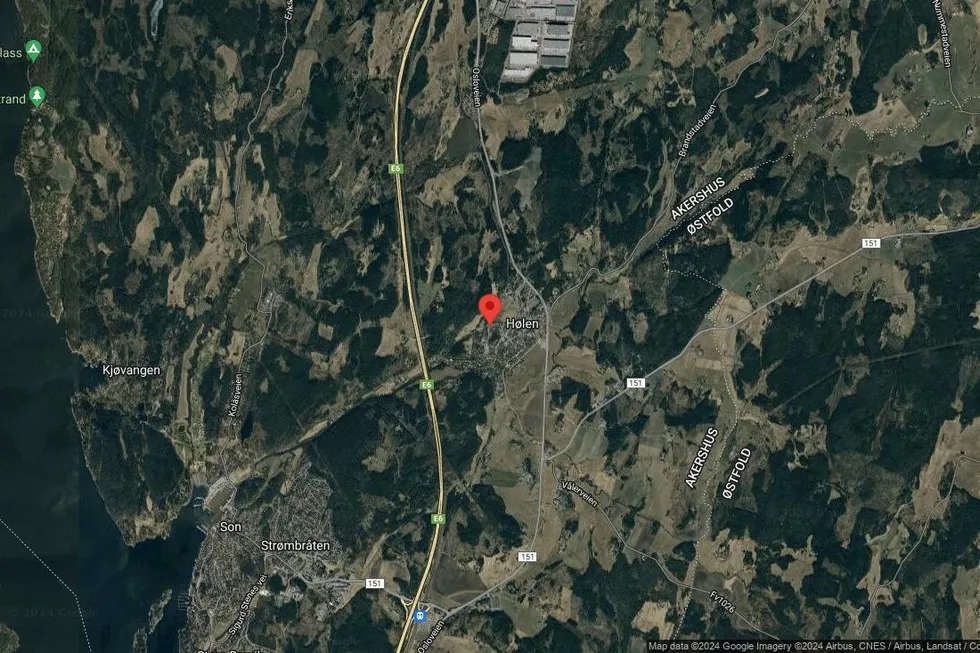 Området rundt Molvikveien 24A, Vestby, Akershus