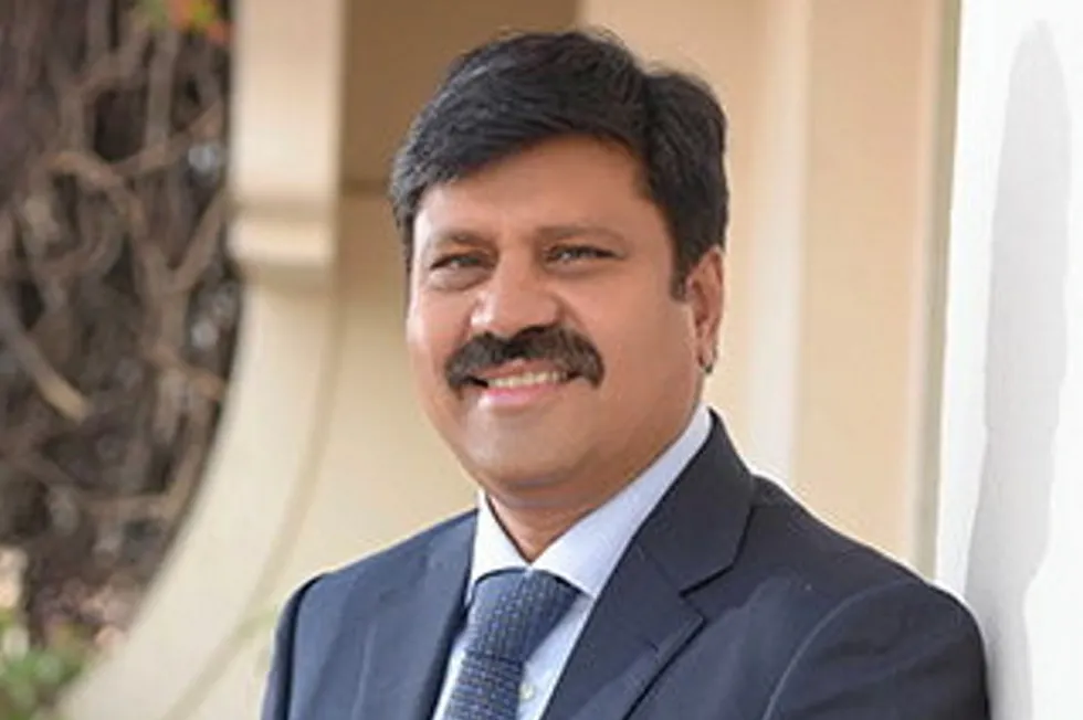 Alluri Indra Kumar, chairman and managing director of Avanti Feeds.