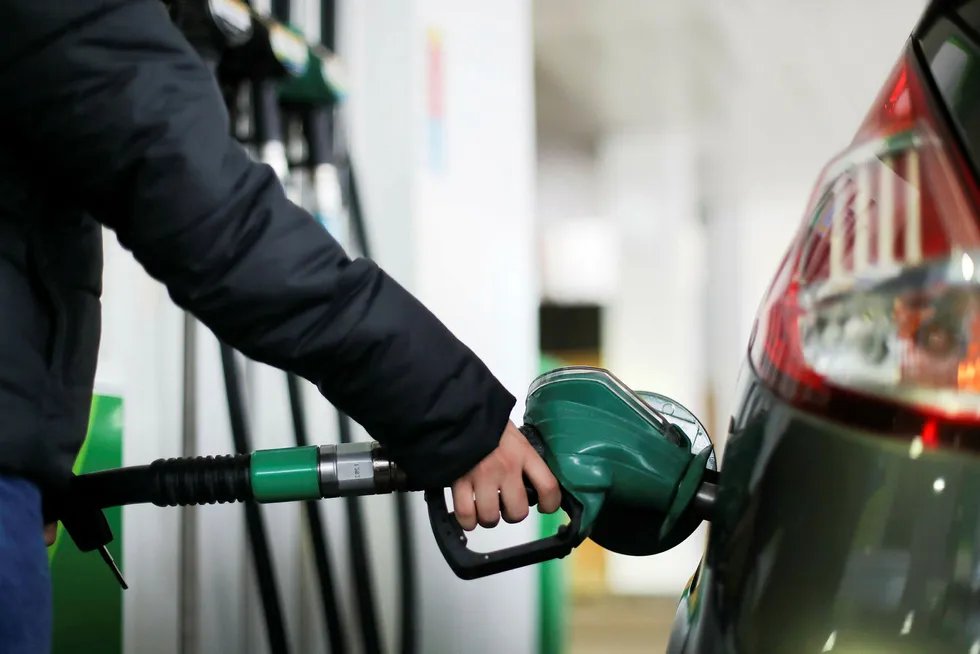 Weak demand: for fuel in US