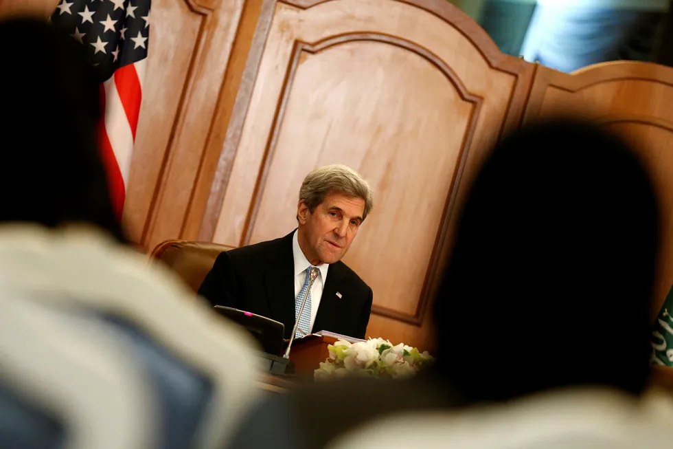 USAs utenriksminister John Kerry, her fotografert i Riyadh, Saudi-Arabia tidligere i år. Foto: FAISAL Al NASSER, Reuters