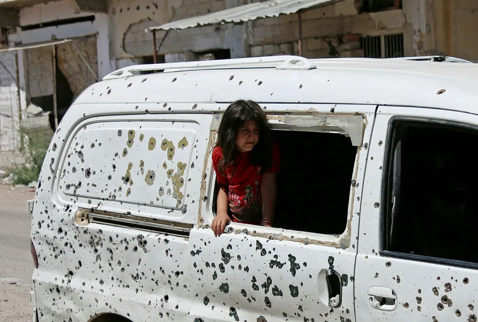 Det har vært roligere i Syria etter at våpenhvilen trådte i kraft. Foto: Alaa Al-Faqir/Reuters/NTB scanpix