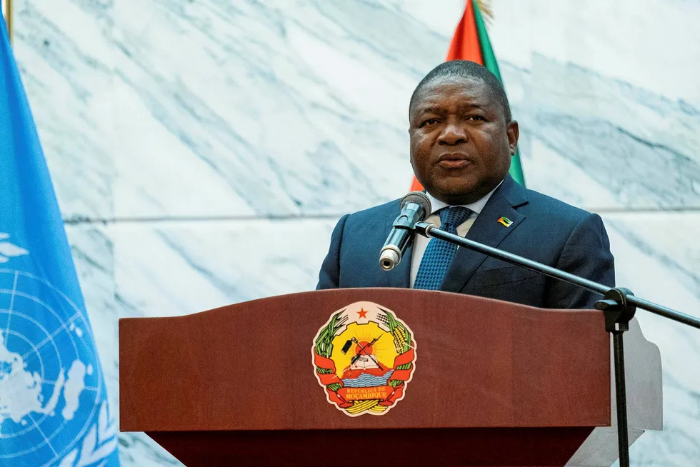 Announcement: Mozambique's President Filipe Nyusi declares a state of emergency