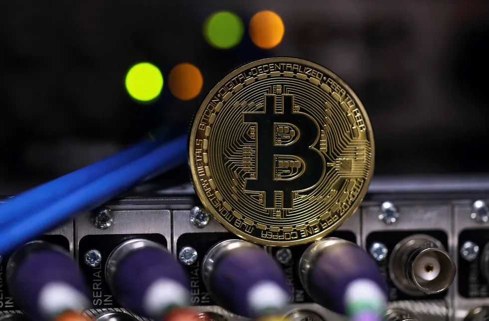 Bitcoin er verdens største kryptovaluta. Foto: Chris Ratcliffe/Bloomberg