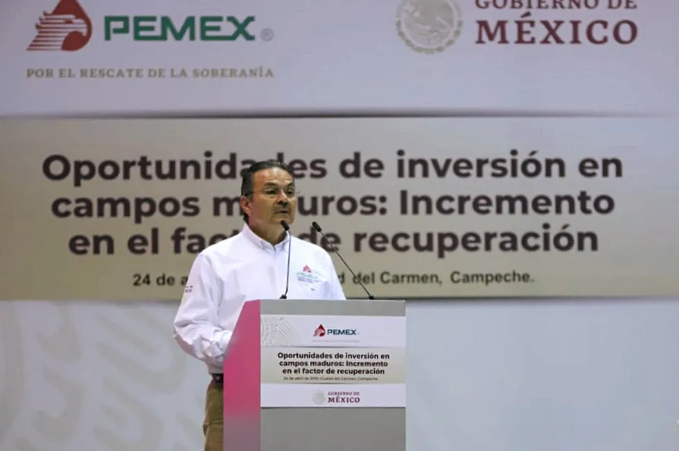 Results: Pemex chief executive Octavio Romero Oropeza