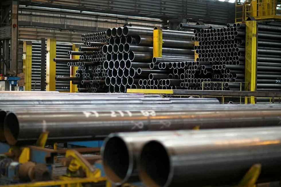 Contract win: Tata will manufacture the pipe at its Hartlepool
