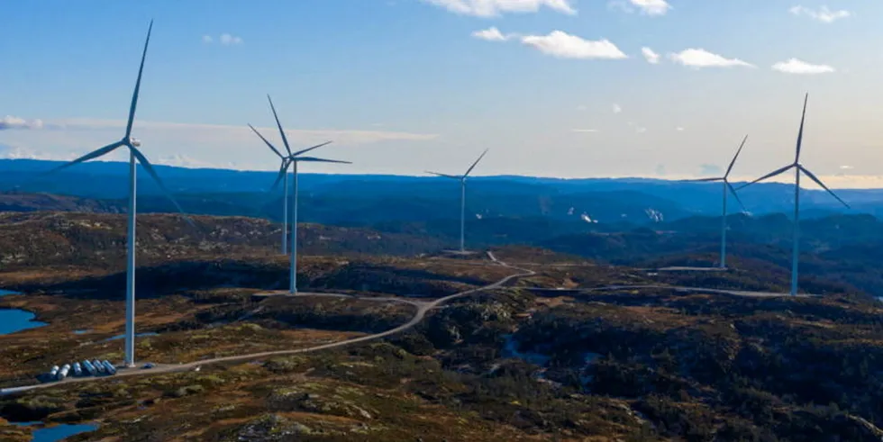 Tonstad vindkraftpark produserte strøm verdt 455 millioner kroner i 2021.