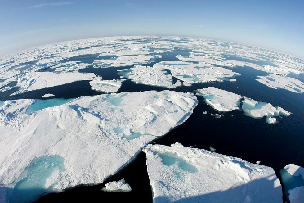 Ny studie viser at havisen i Arktis er i ferd med å slå 8000 år gammel bunnrekord. Foto: Jonathan Hayward/AP photo/NTB scanpix