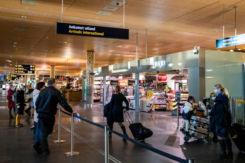 Problemer hos Telenor skapte utfordringer med innsjekk på norske flyplasser.