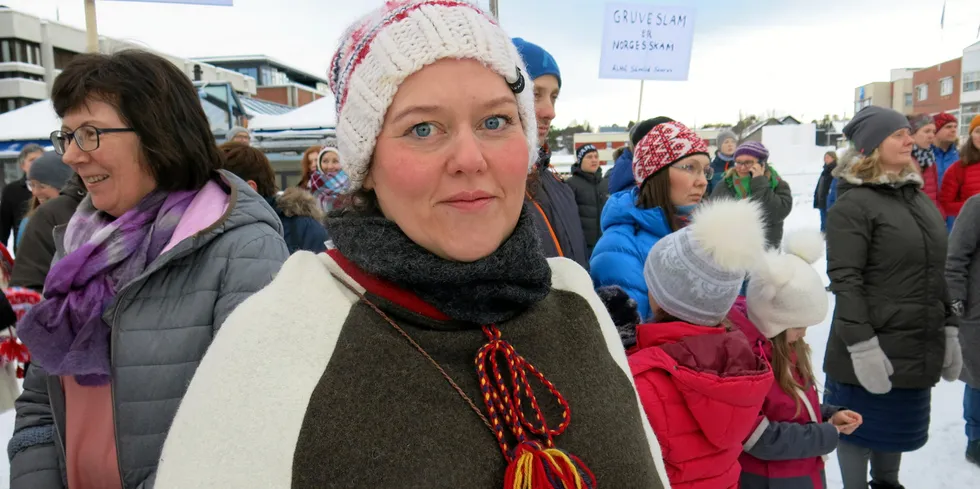 PRESIDENTKANDIDAT: SIlje Karine Muotka representerer NRS på Sametinget. Hun har ansvar for fiskeri i Sametingsrådet. NSR sitt digitale landsmøte valgte sist helg Muotka til sin presidentkandidat ved sametingsvalget til høsten.