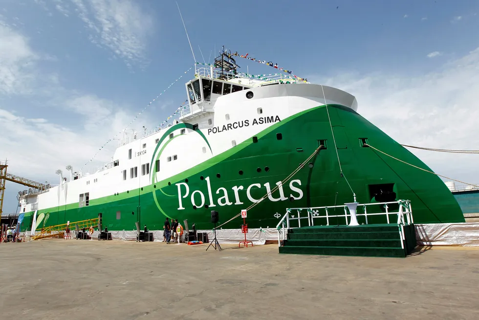 Fleet sibling: the seismic vessel Polarcus Asima