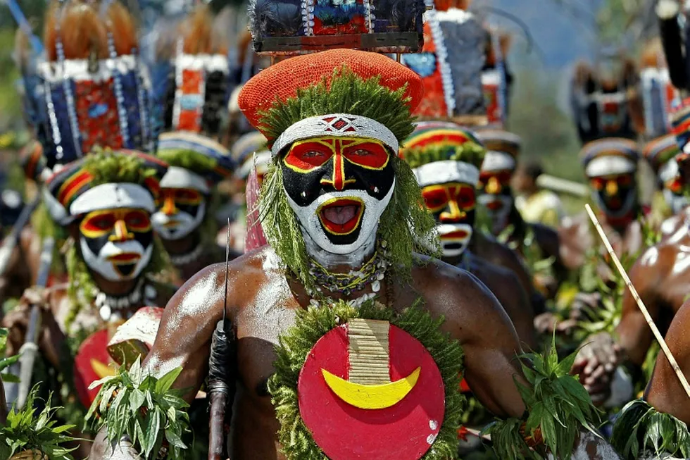 Tribes from all over Papua New Guinea -- the world's most culturally diverse nation