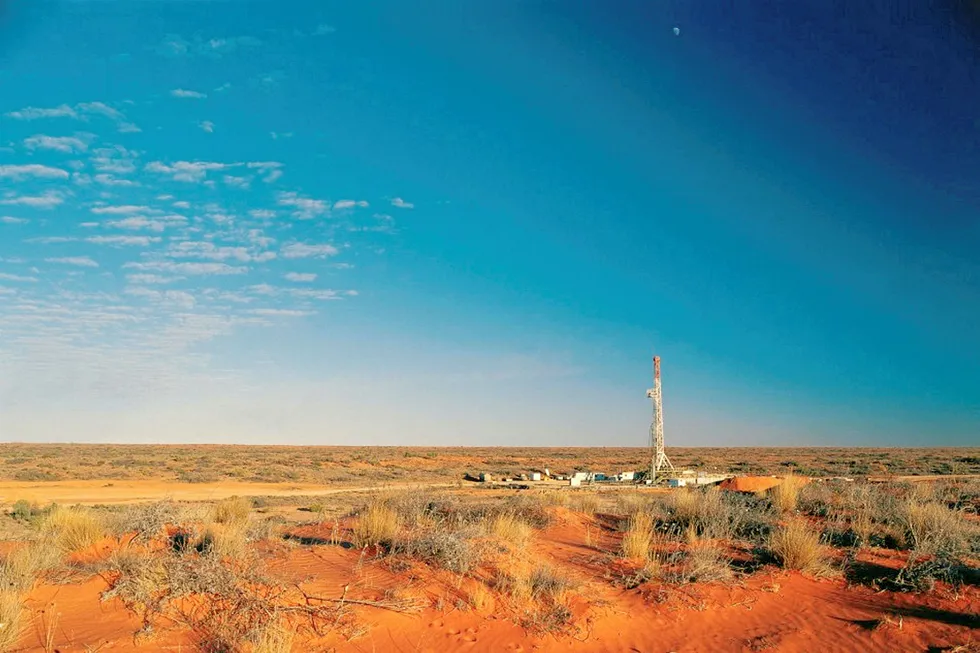 Expanding: a Beach Energy site in the Cooper basin, Australia
