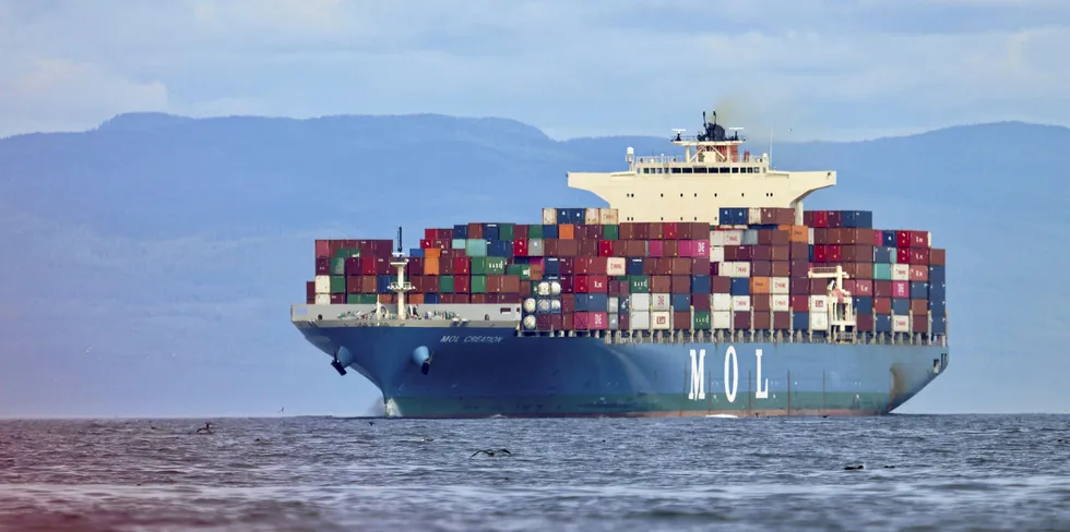 Hydrogen 'can power virtually all container ships crossing the Pacific ...