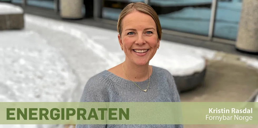 Bransjedirektør for marked i Fornybar Norge, Kristin Rasdal.