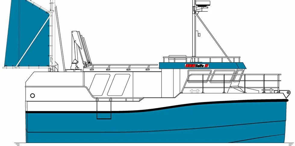Hybridsjarken «Kristian Gerhard» er den fjerde i rekken for Selfa, og reder Svein Harald Trondal ser frem til et langt mer stillegående fiske.