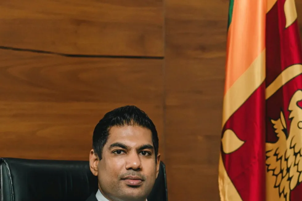 Revival: Sri Lanka’s Minister of Power & Energy Kanchana Wijesekera.