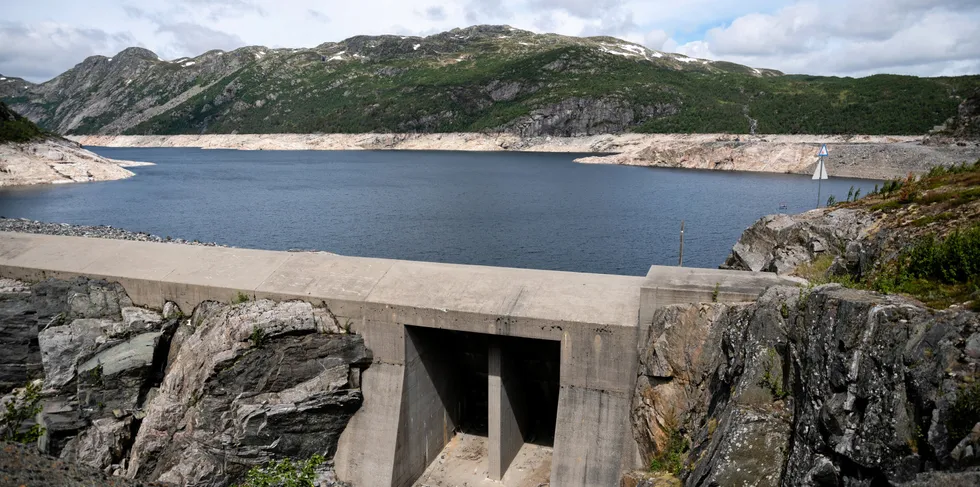 Vatnedalsdammen er én av Nord Europoas høyest liggende damanlegg.