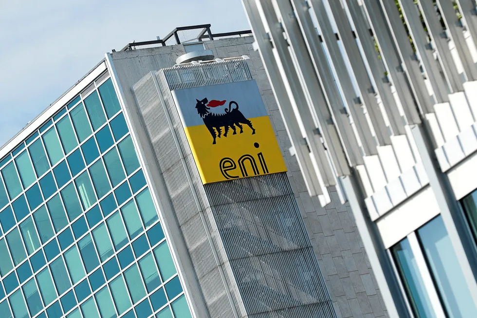 Court action: for Italian energy giant Eni