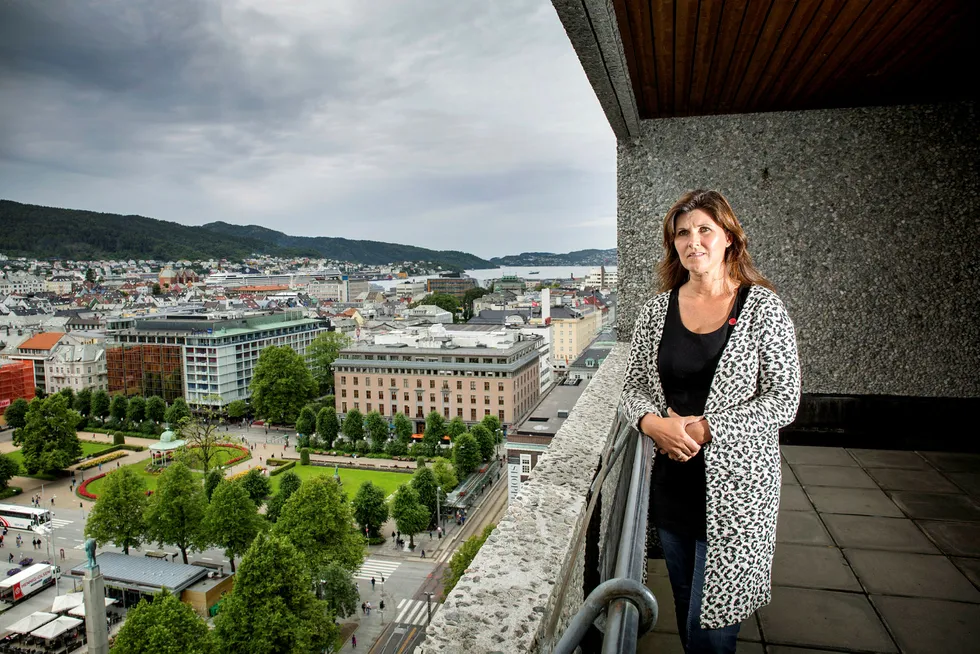 Varaordfører Marita Moltu i Bergen forlater KrF. I helgen deltok hun på et arrangement med Partiet De Kristne. Foto: Eivind Senneset
