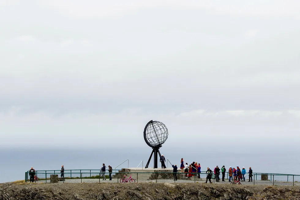 Nordkapp kommune er skuffet over leieavtalen som er inngått mellom Finnmarkseiendommen og Rica om Nordkapplatået. Foto: Vegard Wivestad Grøtt / NTB Scanpix