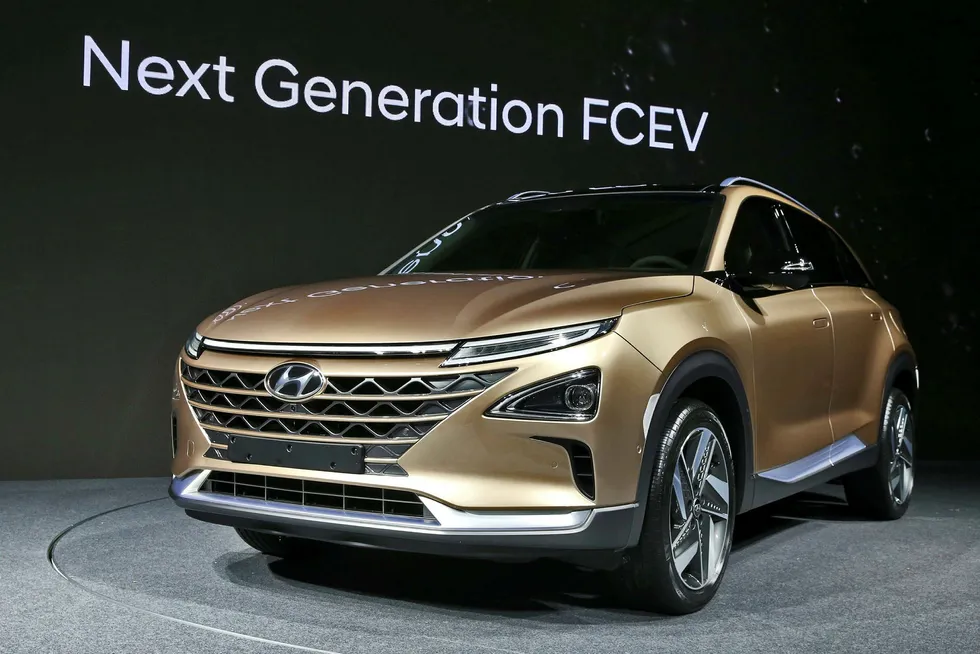 Neste generasjon fuel cell suv fra Hyundai. Foto: Hyundai