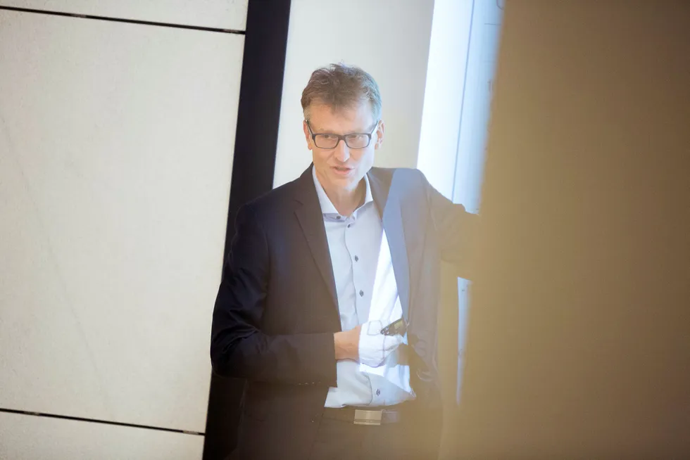 Seniorøkonom Knut A. Magnussen i DNB Markets mener norsk økonomi fortsatt fremstår som svak. Foto: Thomas T. Kleiven