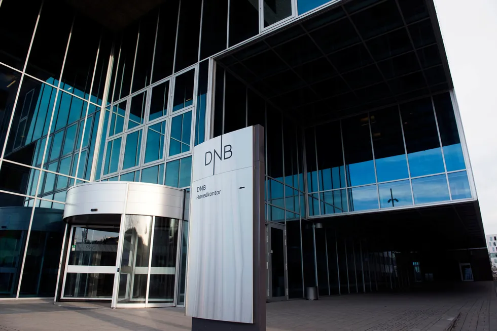 DNB sitt hovedkontor i Bjørvika i Oslo