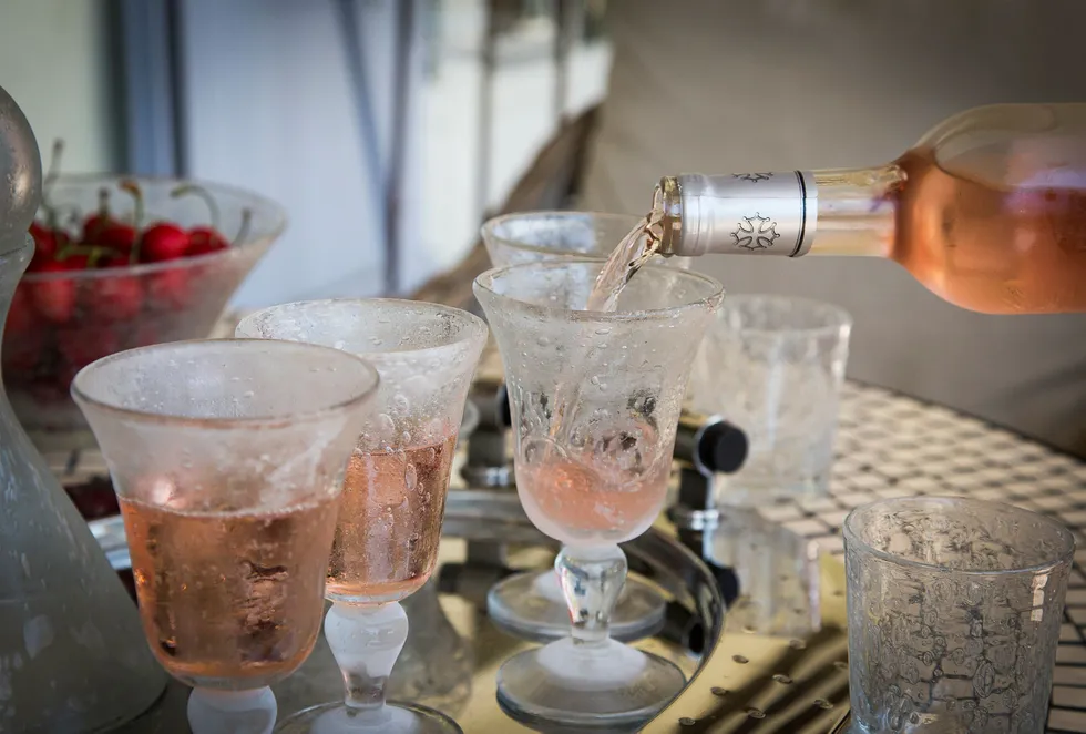 Vinskandale avslørt med spansk rosévin som er solgt som fransk. Illustrasjonsfoto. Foto: Gunnar Lier