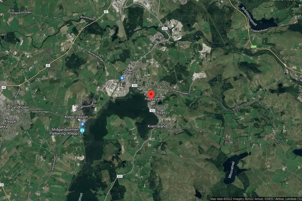Området rundt Theodor Dahls veg 4A, Time, Rogaland