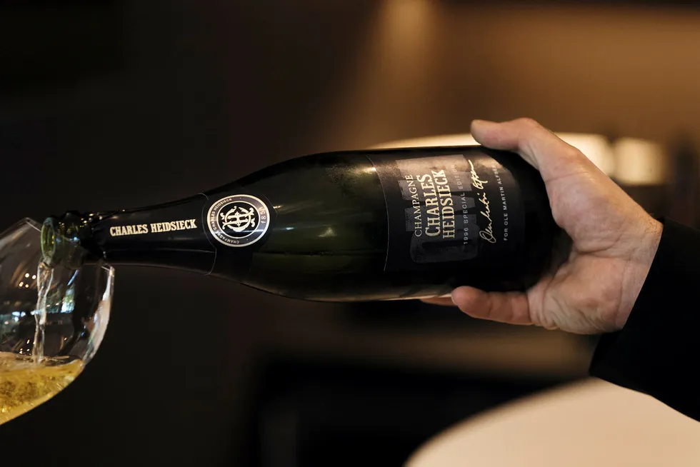 5130 flasker finnes av denne champagnen fra det legendariske året 1996, som nå slippes utelukkende på det norske markedet.