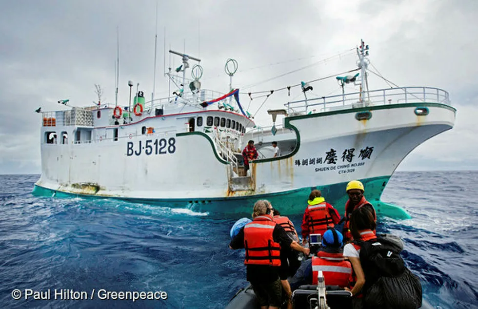 Taiwan is cracking down on illegal fishing vessels