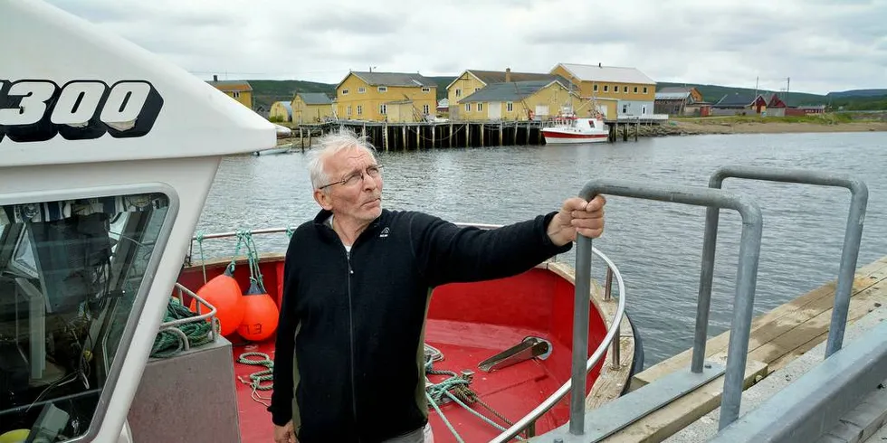 Arne Pedersen fisket for en halv million kroner mer med båten «Else-K» i fjor.Foto: Anna Olerud – Natur og Ungdom