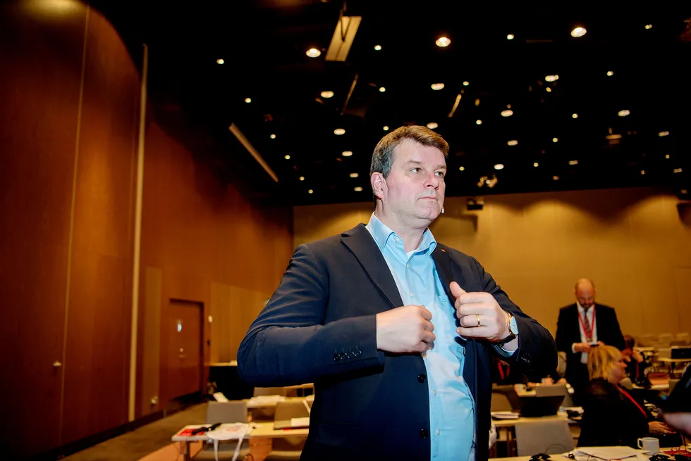 LO-leder Hans Christian Gabrielsen har tillitt til Ap-leder Jonas Gahr Støre.