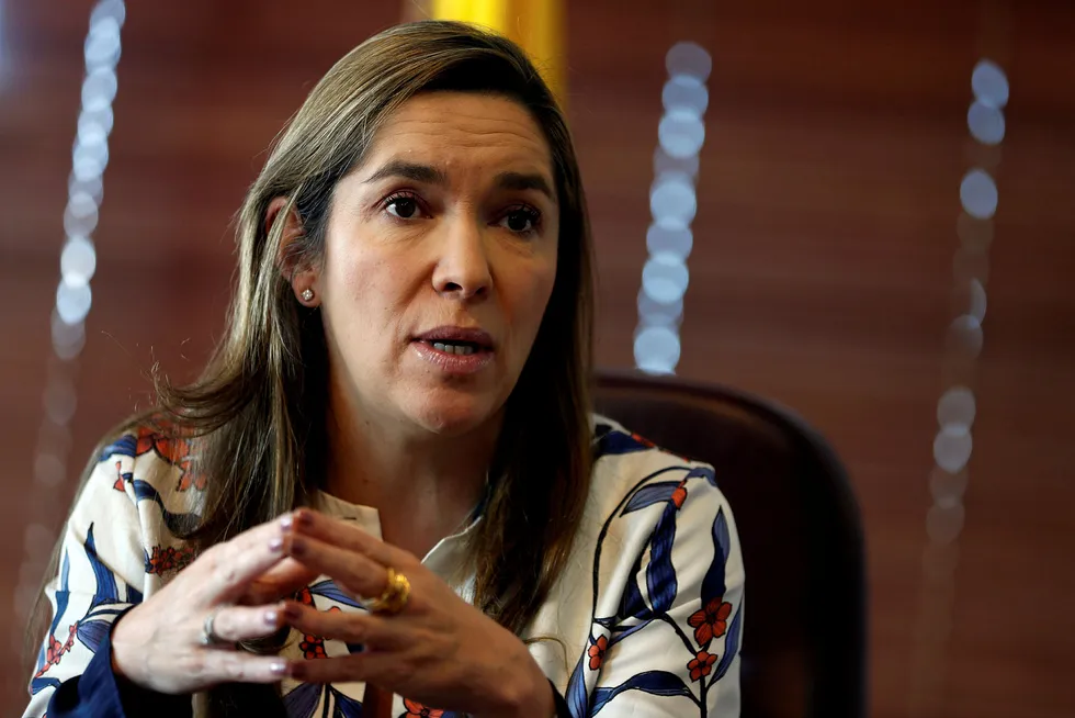Colombia's Mines and Energy Minister: Maria Fernanda Suarez