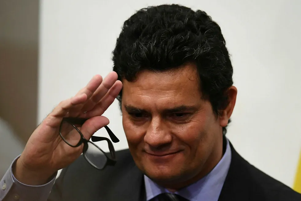 Out: Brazilian Federal Judge Sergio Moro has resigned his position as justice minster as Bolsonaro administration descends into recriminatory chaos