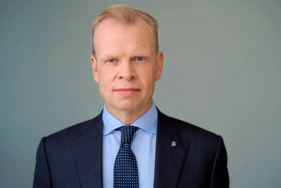 Yara CEO Svein Tore Holsether.