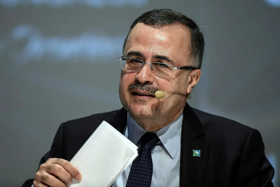 Huge deal: Saudi Aramco chief executive Amin Nasser